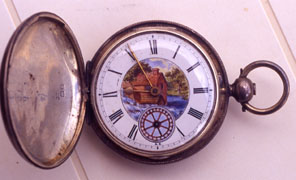 waterwheel pocket watch